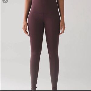Lululemon WunderUnder Pant (Hi-Rise)Ombre Sz 6